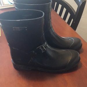 Coach rain boots